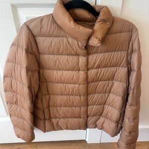 Uniqlo Women's Brown Puffer Jacket
